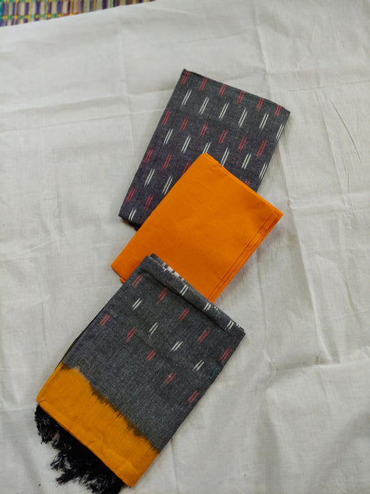 Ikat dress materiels